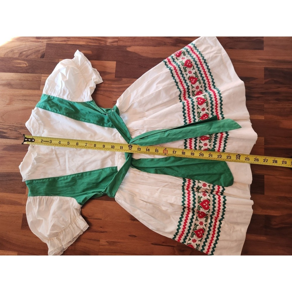 VTG Handmade Children's Oktoberfest Dirndl Dress - Picture 7 of 11